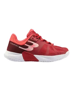 Bullpadel Performance Comfort 24V Cerise Femme Bu68069000 |BULLPADEL |Chaussures de padel