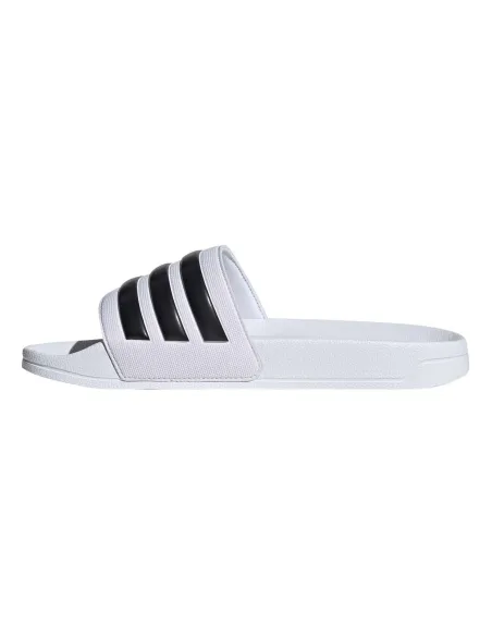 Claquette Tshirt Adidas Adilette Shower Blanc Unisexe |ADIDAS |Chaussures de padel