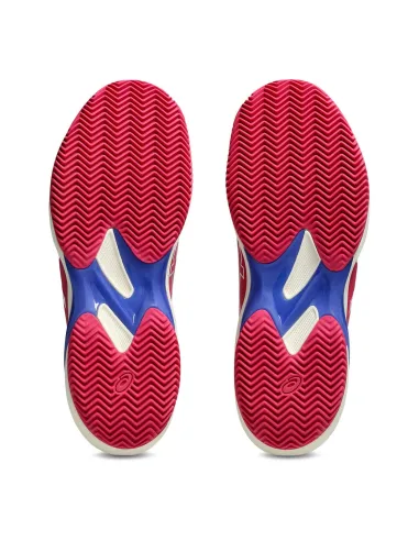 Asics Solution Swift Ff 2 Clay Rosa Mulher 1042A267 |ASICS |Sapatilhas de padel