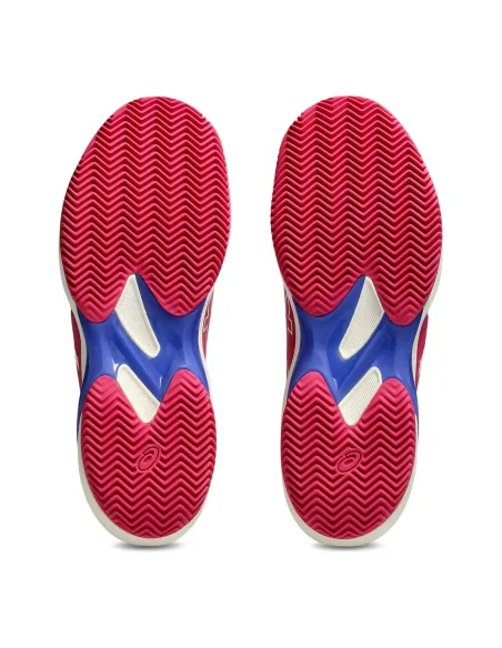 Asics Solution Swift Ff 2 Clay Rose Femme 1042A267 |ASICS |Chaussures de padel