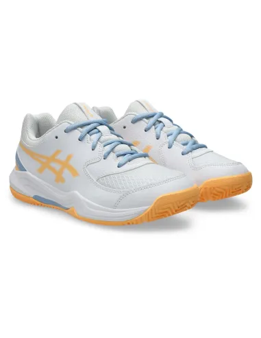 Asics Gel-Dedicate 8 Padel Gs Branco Junior 1044A064 |ASICS |Sapatilhas de padel