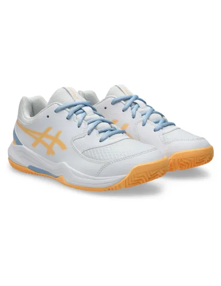 Asics Gel-Dedicate 8 Padel Gs Blanco Junior 1044A064 |ASICS |Zapatillas de pádel