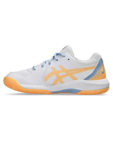 Asics Gel-Dedicate 8 Padel Gs White Junior 1044A064 |ASICS |Padel shoes