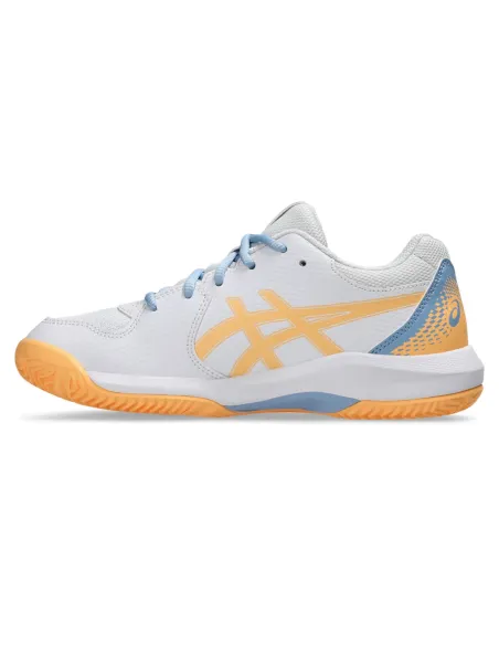 Asics Gel-Dedicate 8 Padel Gs Bianco Junior 1044A064 |ASICS |Scarpe da padel