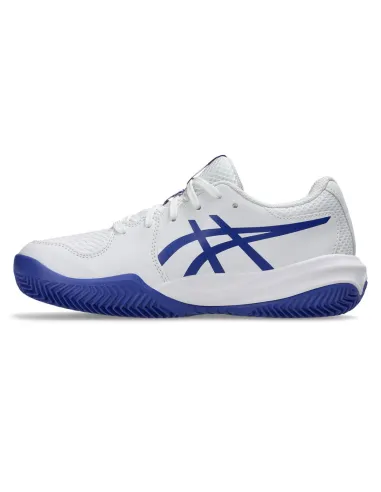 Asics Gel-Resolution X Gs Clay Branco Junior 1044A080 |ASICS |Sapatilhas de padel