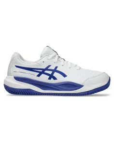 Asics Gel-Resolution X Gs Clay Bianco Junior 1044A080 |ASICS |Scarpe da padel