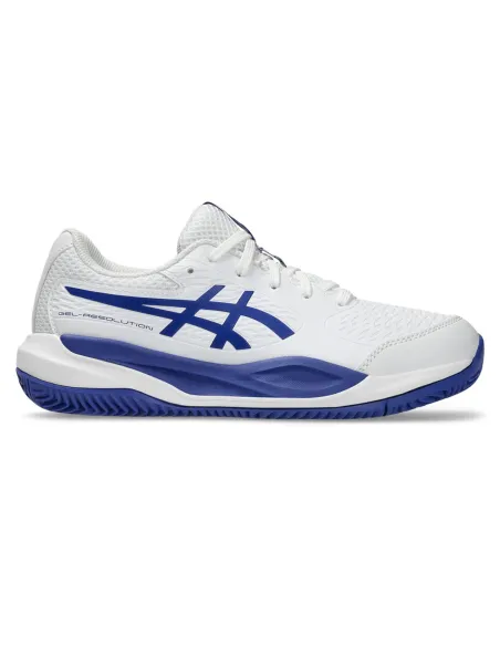 Asics Gel-Resolution X Gs Clay Blanc Junior 1044A080 |ASICS |Chaussures de padel