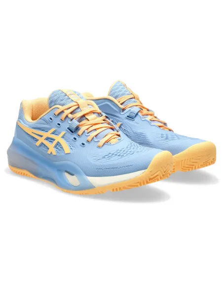 Asics Gel-Resolution X Padel Bleu Femme 1042A285 |ASICS |Chaussures de padel