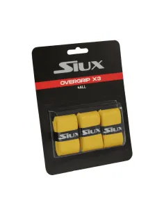 Blister 3Uds. Overgrip Siux For All Amarillo |SIUX |Complementos pádel