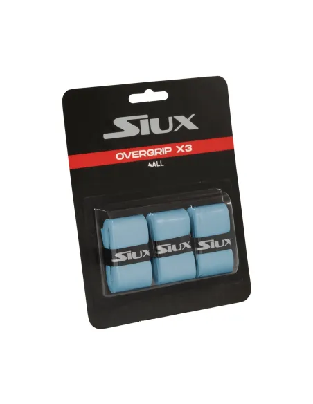 Pack of 3 Siux For All Blue Overgrips |SIUX |Paddle accessories