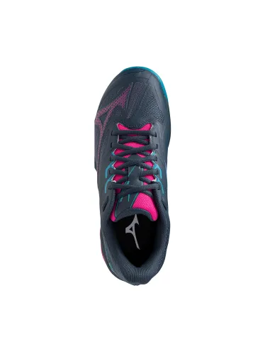 Mizuno Wave Exceed Light 2 Padel 61Gb2323 Navy Femme |MIZUNO |Chaussures de padel