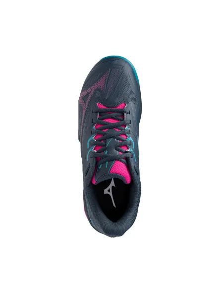 Mizuno Wave Exceed Light 2 Padel 61Gb2323 Navy Femme |MIZUNO |Chaussures de padel