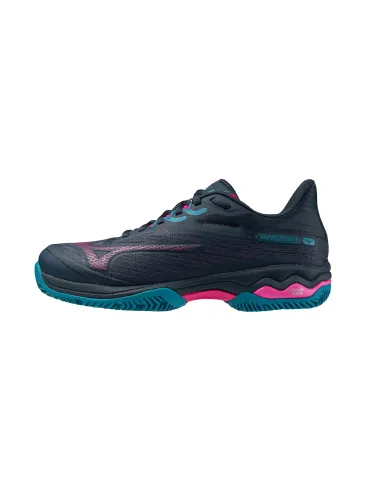 Mizuno Wave Exceed Light 2 Padel 61Gb2323 Navy Mujer |MIZUNO |Zapatillas de pádel