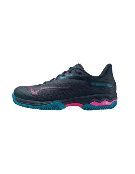 Mizuno Wave Exceed Light 2 Padel 61Gb2323 Navy Mujer |MIZUNO |Zapatillas de pádel