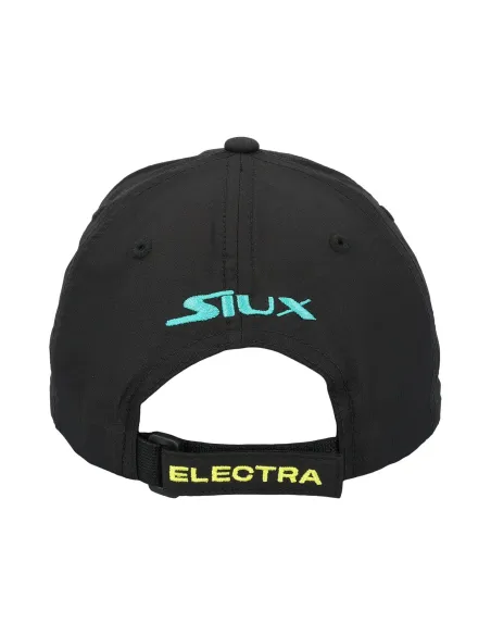 Gorra Siux Electra Stupa Negra/Amarilla |SIUX |Complementos pádel