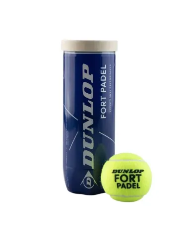 Lattina da 3 palline da padel Dunlop Fort |DUNLOP |Accessori per padel