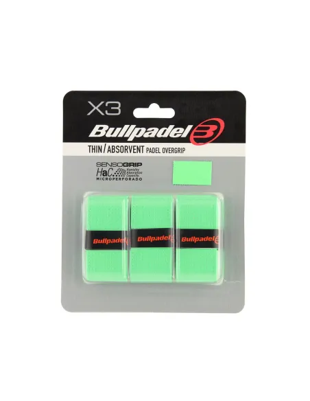 Box 12 Units - Blister (3 Units) Bullpadel Overgrip |BULLPADEL |Paddle accessories