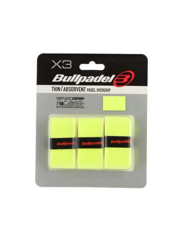 Box Grip Bullpadel Gb1705 971 12Pcs Yellow |BULLPADEL |Accessoires de pagaie