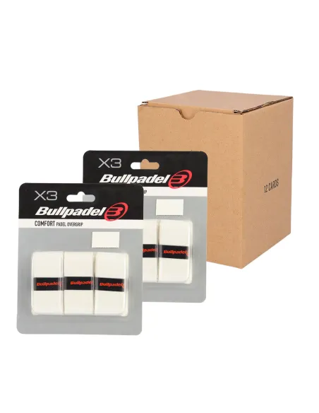 Caja Overgrip Bullpadel Gb1200 Blanco 12Ud |BULLPADEL |Complementos pádel Caja Overgrip Bullpadel Gb1200 Blanco 12Ud |BULLPADEL |Complementos pádel