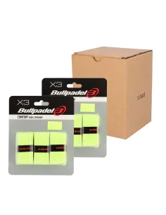 Boîte de 12 unités - Blister (3 unités) Bullpadel Overgrip |BULLPADEL |Accessoires de pagaie