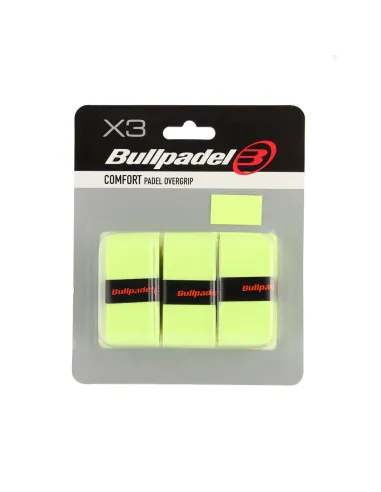 Bullpadel Overgrip Box Gb1200 Amarelo 12Pcs |BULLPADEL |Acessórios de remo