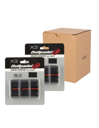 Bullpadel Scatola Overgrip Gb1201 005 12Pc 471949 |BULLPADEL |Accessori per padel