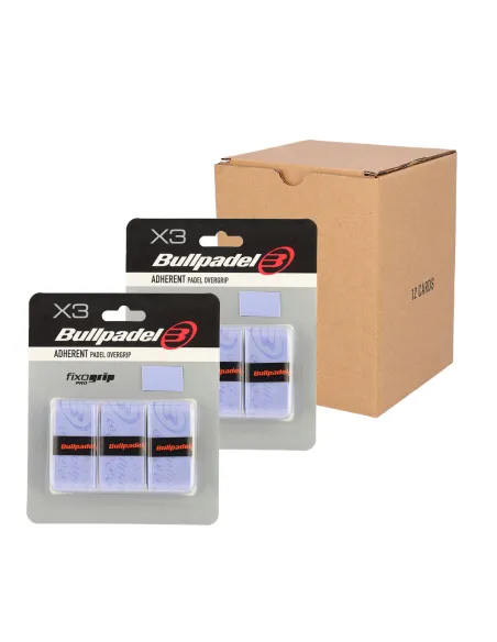 Boîte de 12 unités - Blister (3 unités) Bullpadel Overgrip |BULLPADEL |Accessoires de pagaie