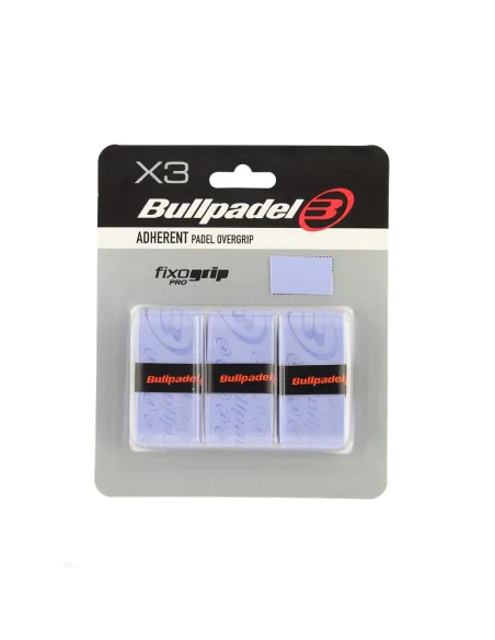 Caixa 12 Pcs - Blister (3 Pcs) Bullpadel Overgrip Azul |BULLPADEL |Acessórios de remo
