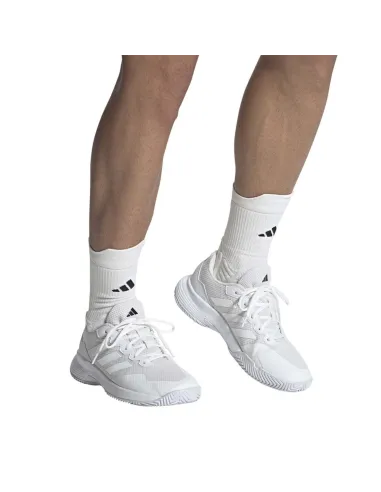 Adidas Gamecourt 2 Branco Ig9568 |ADIDAS |Sapatilhas de padel