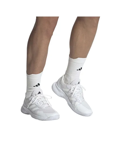 Adidas Gamecourt 2 Branco Ig9568 |ADIDAS |Sapatilhas de padel