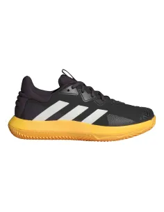 Adidas Solematch Contrôle M Clay If0439 Noir |ADIDAS |Chaussures de padel
