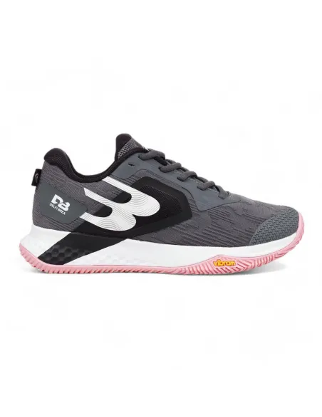 Bullpadel Vertex Vibram W 25V CM59006000 GRIS FONCÉ FEMME |BULLPADEL |Chaussures de padel