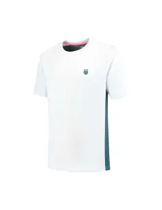 T-Shirt Kswiss Hypercourt Mix Melange Crew |K SWISS |Abbigliamento da padel