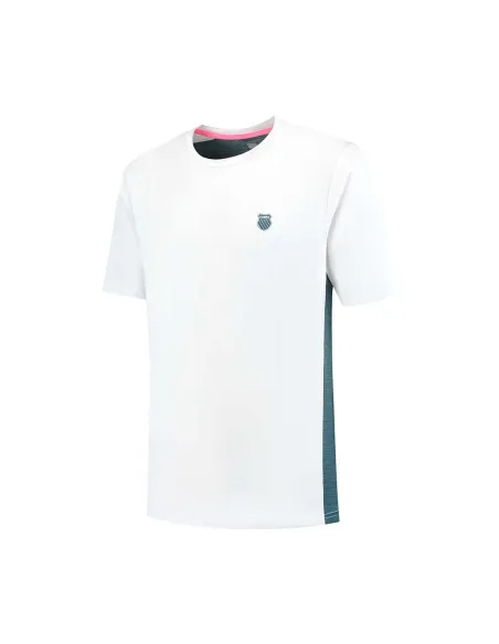 Kswiss Hypercourt MIX MELANGE Crew T-SHIRT |K SWISS |Abbigliamento da padel