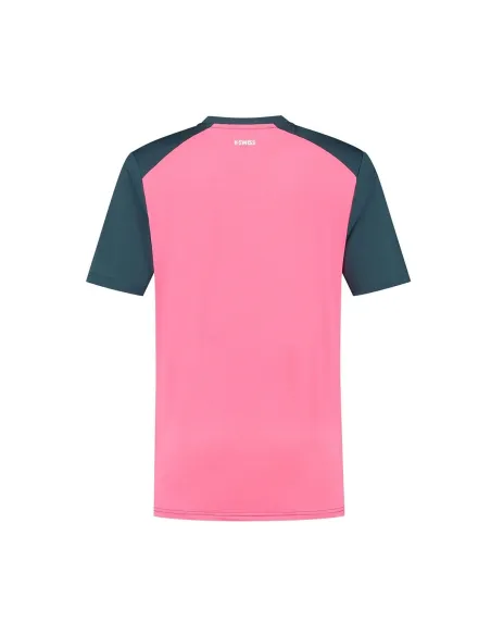 Kswiss Hypercourt MIX MELANGE Crew T-SHIRT |K SWISS |Abbigliamento da padel