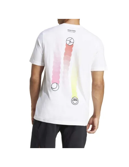 T-Shirt Adidas Happy 3 Balls Grapich Krh21 Uomo |ADIDAS |Abbigliamento da padel