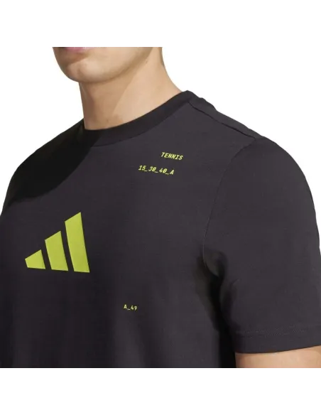 Camiseta Adidas Graphic Kme04 Homem |ADIDAS |Roupa de padel