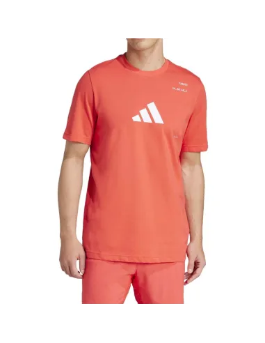 Camiseta Adidas Graphic Kme04 Homem |ADIDAS |Roupa de padel