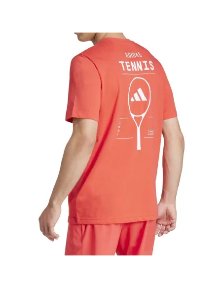Camiseta Adidas Graphic Kme04 Homem |ADIDAS |Roupa de padel