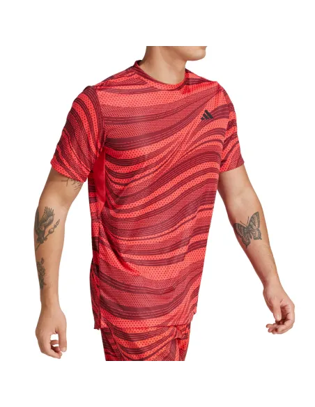 Camiseta Adidas Club Graphic Kue77 Hombre |ADIDAS |Ropa de pádel