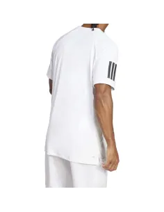 Camiseta Adidas Club 3 Stripres Kue82 Hombre |ADIDAS |Ropa de pádel 2