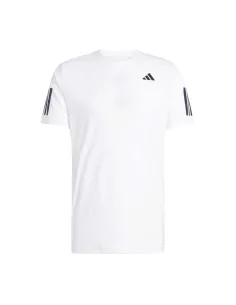 Camiseta Adidas Club 3 Stripres Kue82 Hombre |ADIDAS |Ropa de pádel
