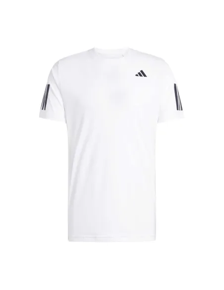 T-Shirt Adidas Club 3 Stripres Kue82 Men |ADIDAS |Padel clothing T-Shirt Adidas Club 3 Stripres Kue82 Men |ADIDAS |Padel clothing
