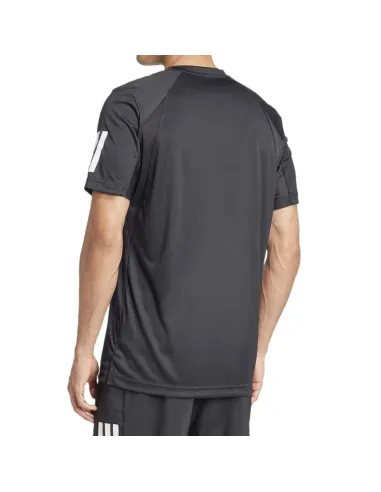Camiseta Adidas Club 3 Stripres Kue82 Hombre |ADIDAS |Ropa de pádel