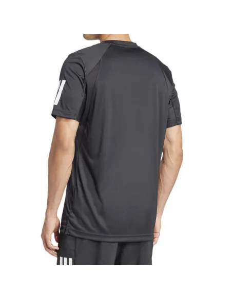 T-Shirt Adidas Club 3 Stripres Kue82 Men |ADIDAS |Padel clothing T-Shirt Adidas Club 3 Stripres Kue82 Men |ADIDAS |Padel clothing