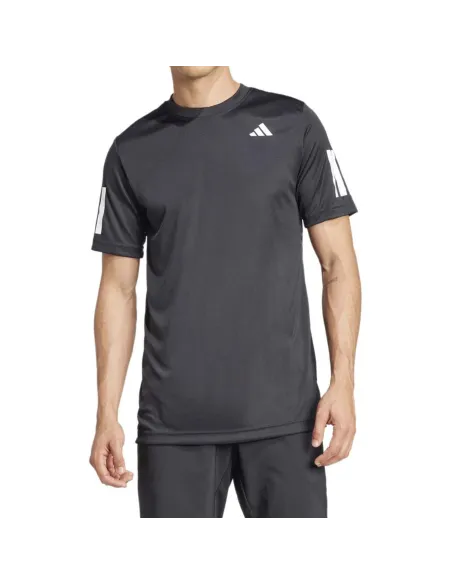 T-Shirt Adidas Club 3 Stripres Kue82 Men |ADIDAS |Padel clothing T-Shirt Adidas Club 3 Stripres Kue82 Men |ADIDAS |Padel clothing