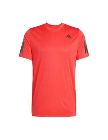 T-Shirt Adidas Club 3 Stripres Kue82 Men |ADIDAS |Padel clothing