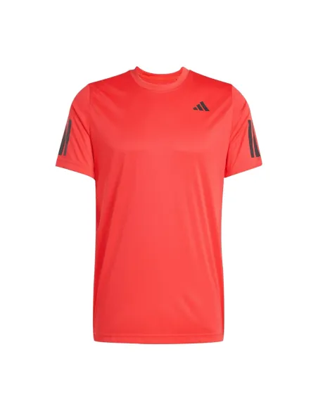 T-Shirt Adidas Club 3 Stripres Kue82 Men |ADIDAS |Padel clothing T-Shirt Adidas Club 3 Stripres Kue82 Men |ADIDAS |Padel clothing