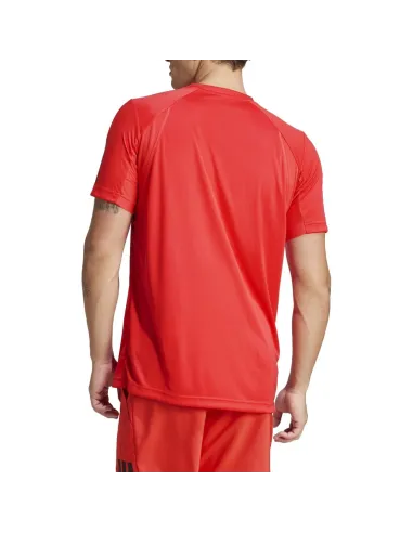 Camiseta Adidas Club 3 Stripres Kue82 Hombre |ADIDAS |Ropa de pádel