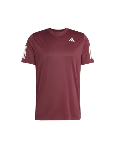 T-Shirt Adidas Club 3 Stripres Kue82 Men |ADIDAS |Padel clothing